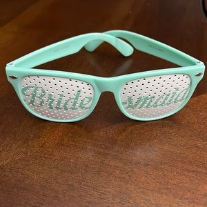 😎Mint Bridesmaid Sunglasses ☀️🕶💒